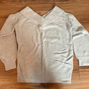 Women’s off the shoulder sweater